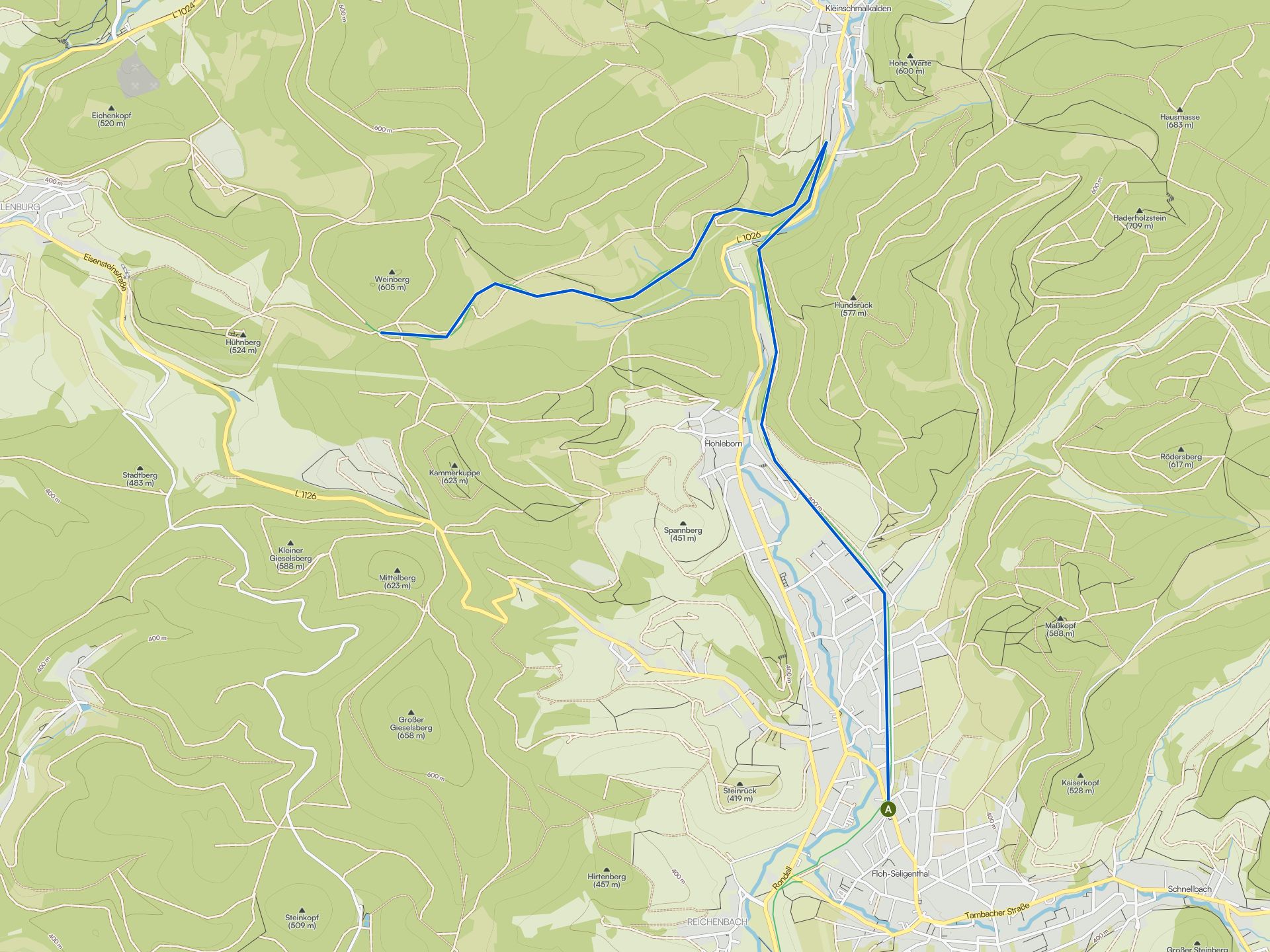 Die schönsten autofreien Radtouren rund um Floh-Seligenthal | Komoot